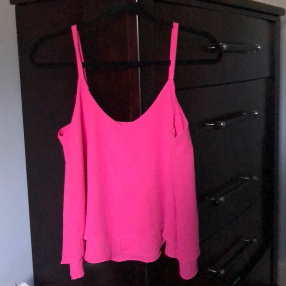 Paper Crane - Hot Pink Tank Top - Picture 3 of 3